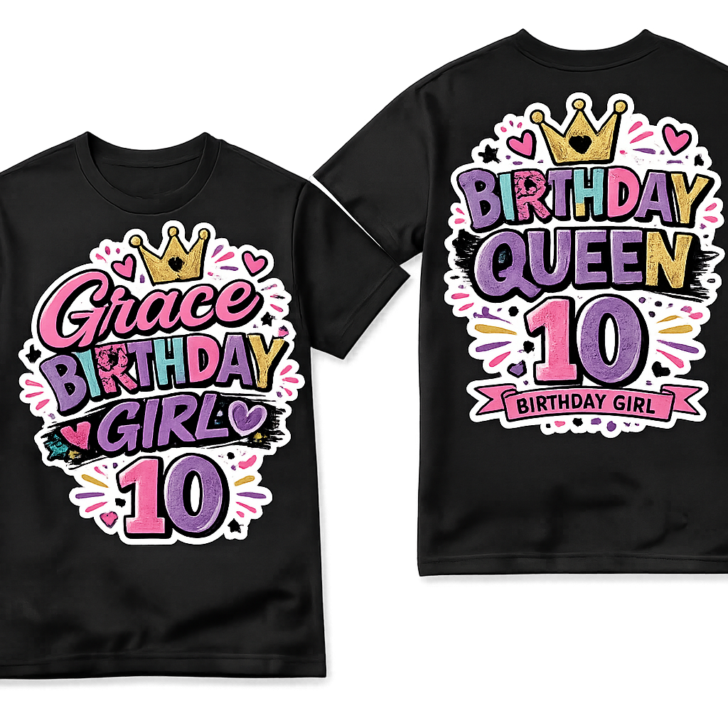 Personalized DTF T-Shirt