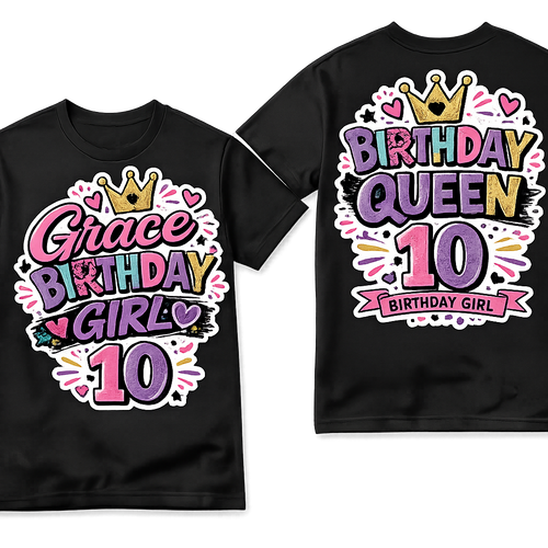 Personalized DTF T-Shirt (Kids)